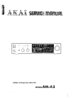 Akai AM-A3-Service-Manual